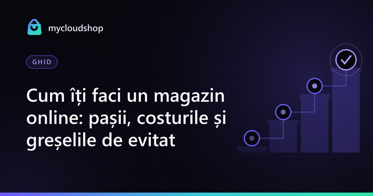 Coperta articolului „Cum îți faci un magazin online: pașii, costurile și greșelile de evitat”